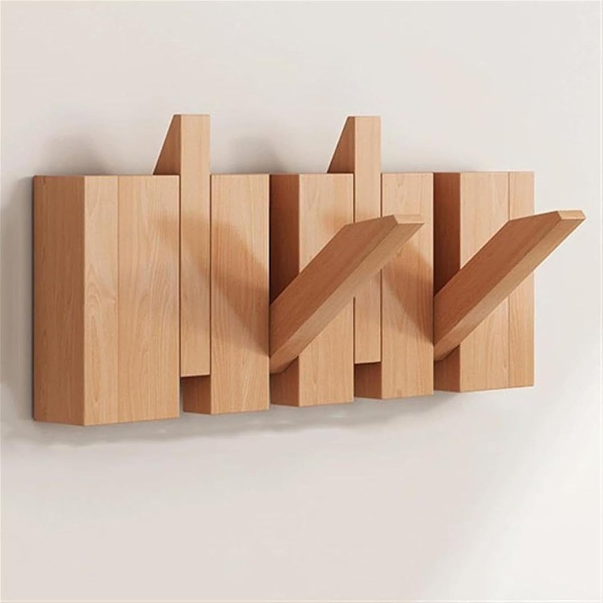 Wall Coat Rack for Jackets Handmade and Space-Saving