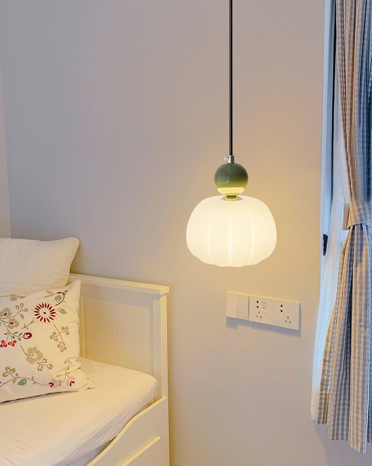 Modern Pumpkin Pendant Light