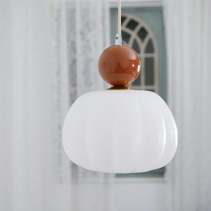 Modern Pumpkin Pendant Light