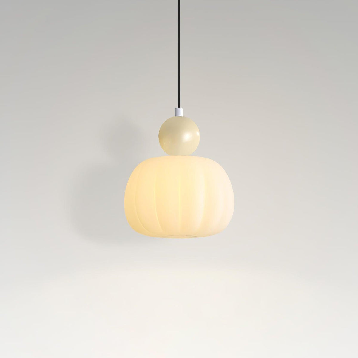 Modern Pumpkin Pendant Light