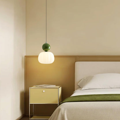 Modern Pumpkin Pendant Light