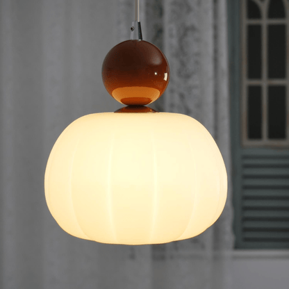 Modern Pumpkin Pendant Light