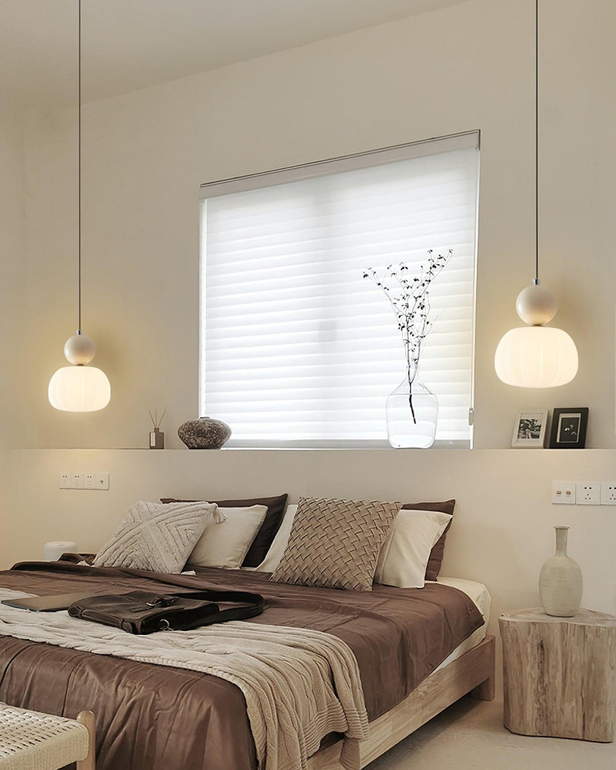 Modern Pumpkin Pendant Light