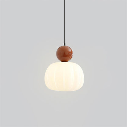 Modern Pumpkin Pendant Light