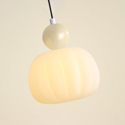 Modern Pumpkin Pendant Light