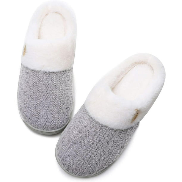 Cozy House Slippers for Cold Weather with Anti-Slip Sole