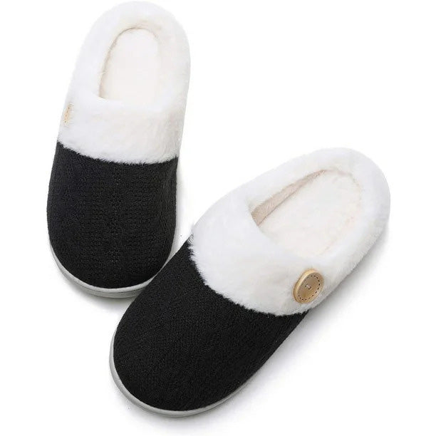 Cozy House Slippers for Cold Weather with Anti-Slip Sole