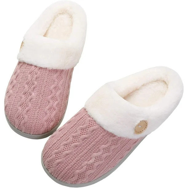 Cozy House Slippers for Cold Weather with Anti-Slip Sole