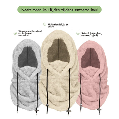 Warm Sherpa Balaclava for Winter & Skiing