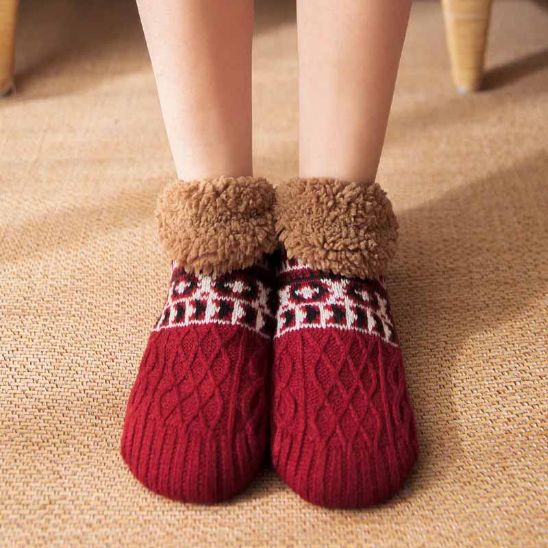 Cozy Grip Socks for Warm Feet - Non-Slip