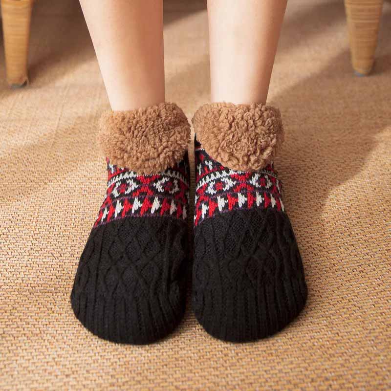 Cozy Grip Socks for Warm Feet - Non-Slip