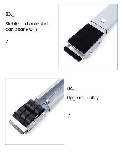Adjustable Appliance Roller Stand