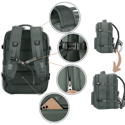 Waterproof Travel Backpack with USB