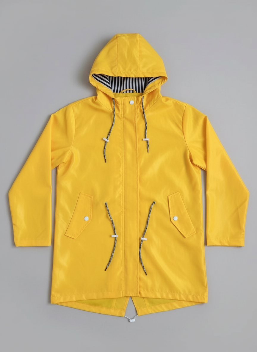 Waterproof Hooded Transitional Coat