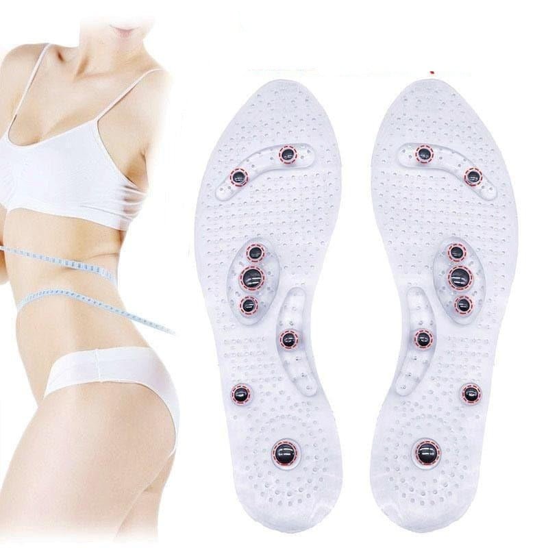 Magnetic Foot Massage Insoles for Weight Loss Aid