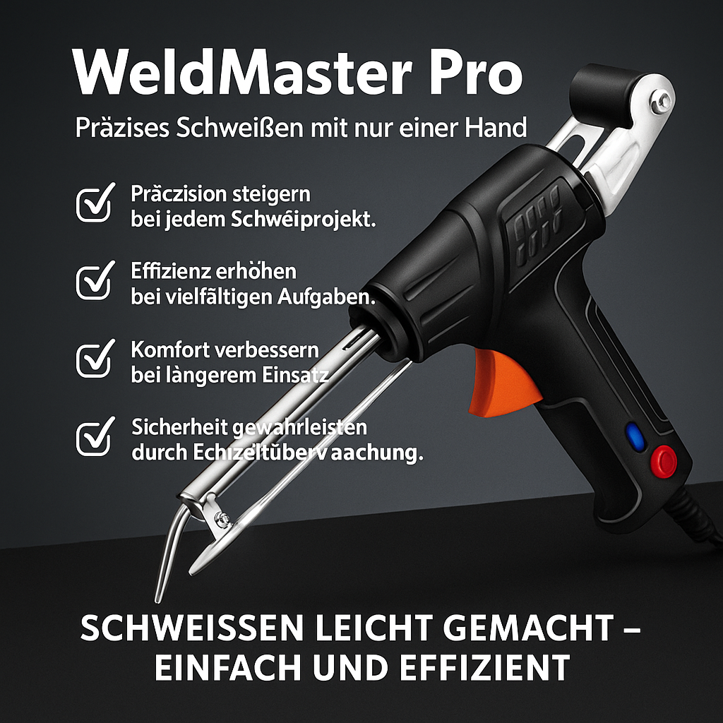 WeldMaster Pro – Precise Welding with One Hand