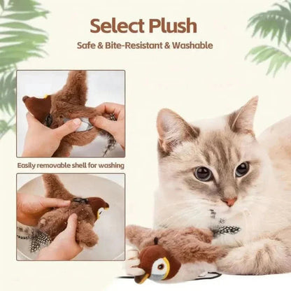 WHISKERFUN – Interactive Plush Toy for Active Cats