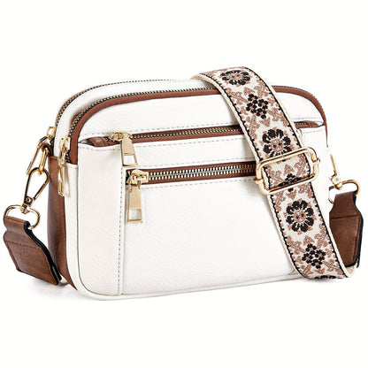 Women's Crossbody Bag Boho-Chic Vegan Leather