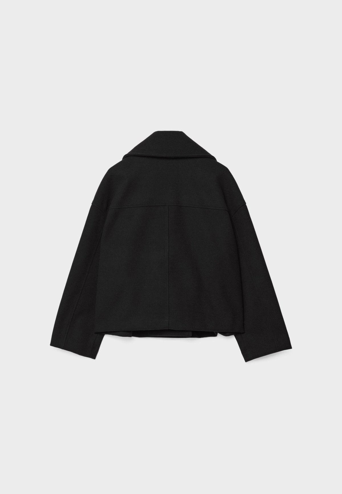 Chic Cropped Double-Breasted Jacket