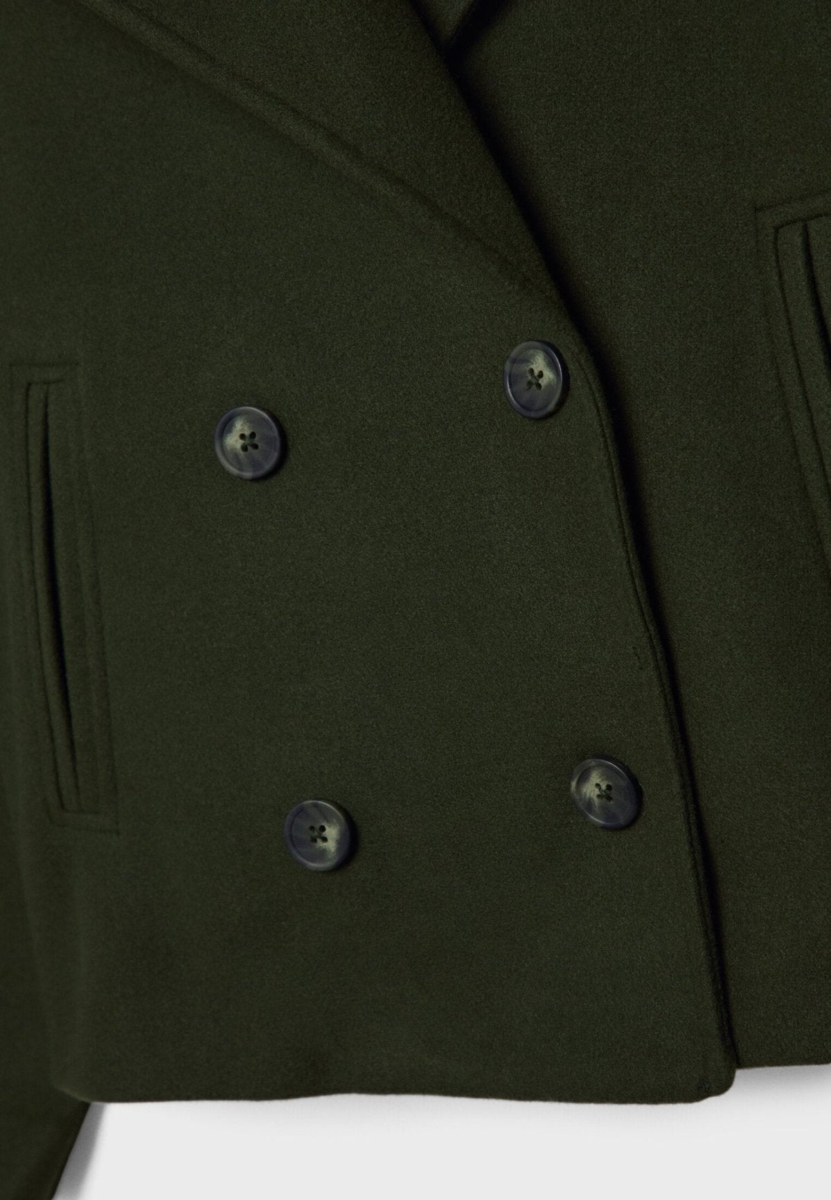 Chic Cropped Double-Breasted Jacket