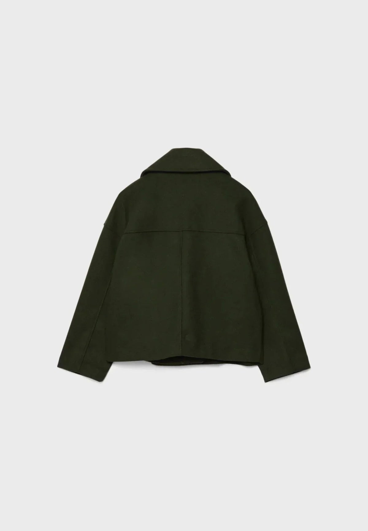 Chic Cropped Double-Breasted Jacket