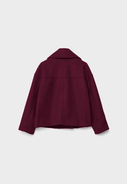 Chic Cropped Double-Breasted Jacket
