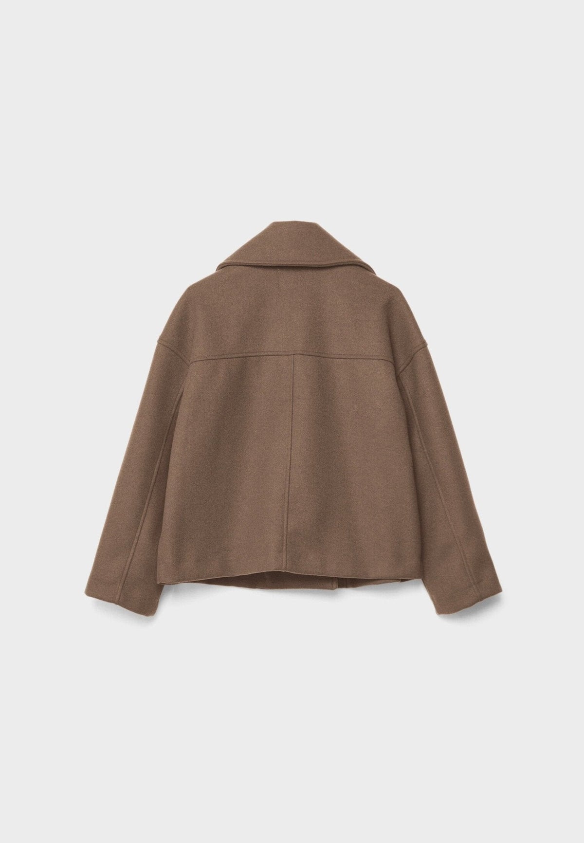 Chic Cropped Double-Breasted Jacket
