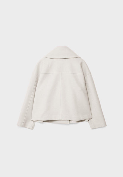 Chic Cropped Double-Breasted Jacket