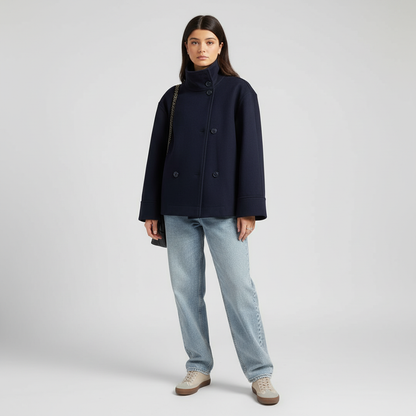 Women's Lined Short Coat