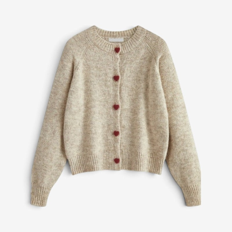 Women's Long Sleeve Button-Up Cardigan
