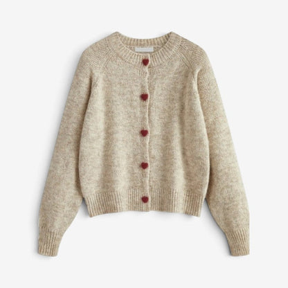 Women's Long Sleeve Button-Up Cardigan