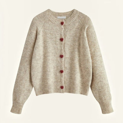 Women's Long Sleeve Button-Up Cardigan