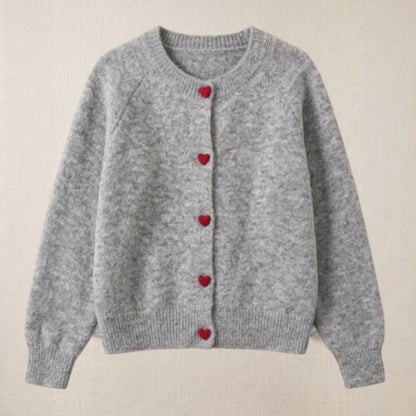 Women's Long Sleeve Button-Up Cardigan