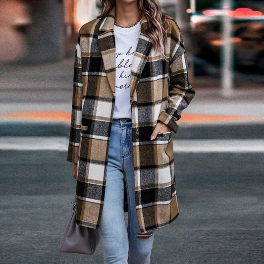Women's Plaid Jacket