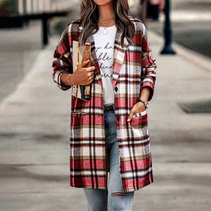 Women's Plaid Jacket