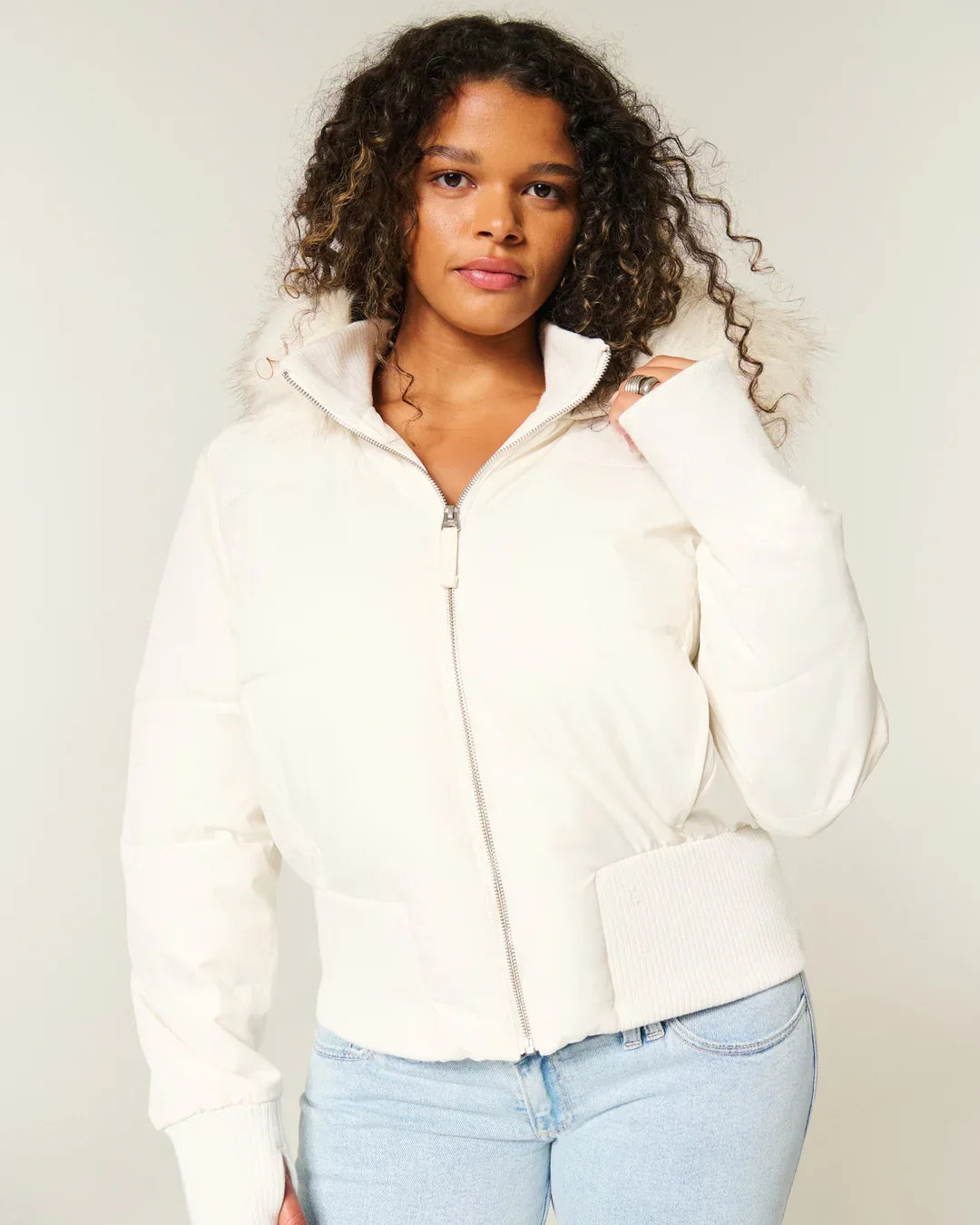Cozy Quilted Hooded Winter Jacket