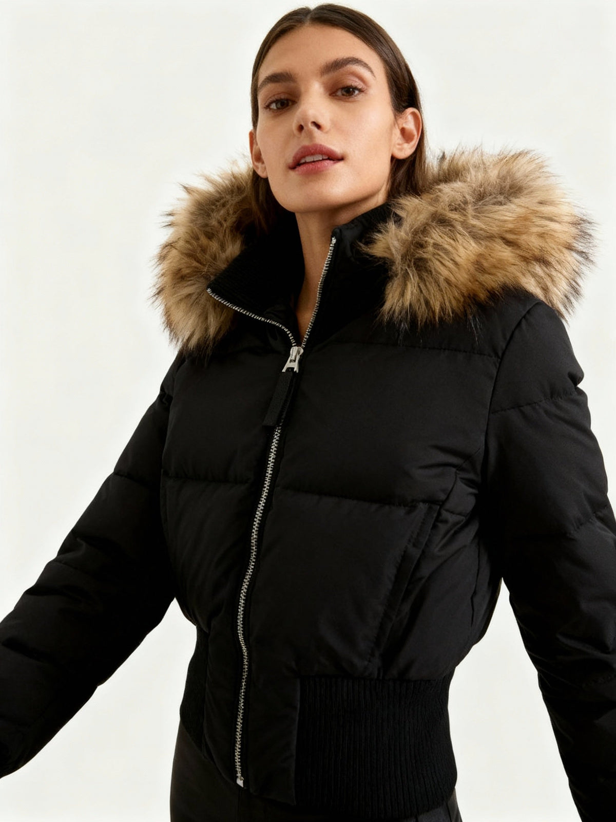 Cozy Quilted Hooded Winter Jacket