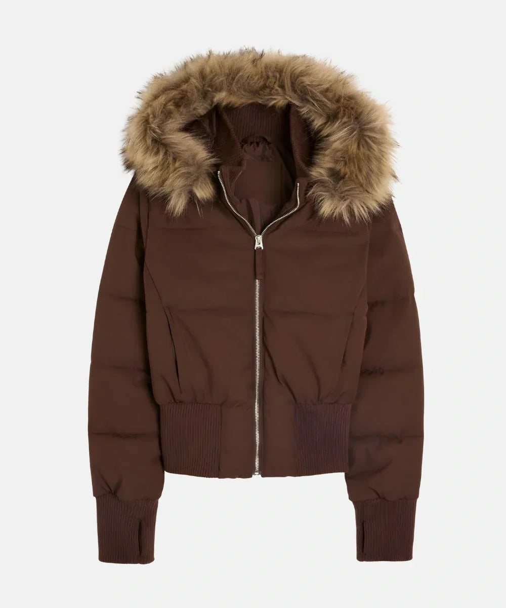 Cozy Quilted Hooded Winter Jacket