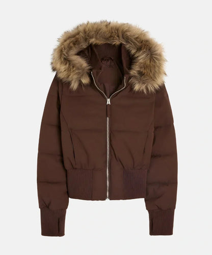 Cozy Quilted Hooded Winter Jacket