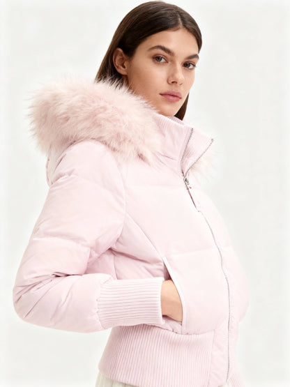Cozy Quilted Hooded Winter Jacket