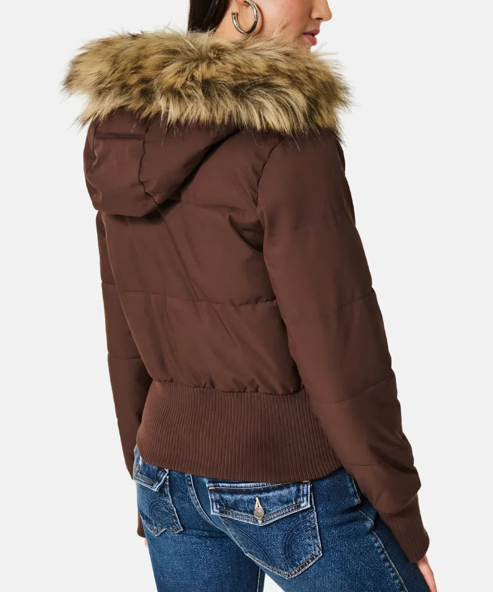 Cozy Quilted Hooded Winter Jacket