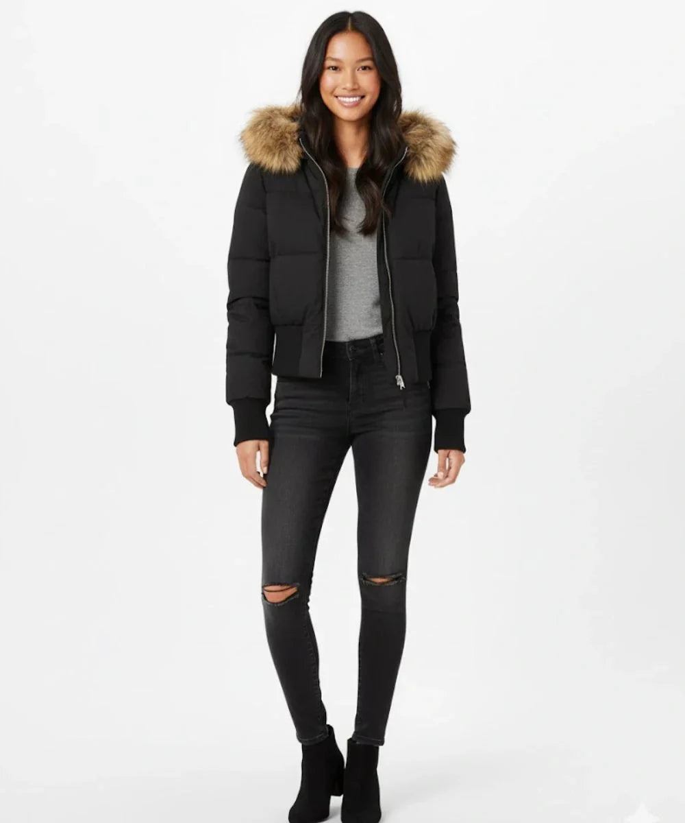 Cozy Quilted Hooded Winter Jacket