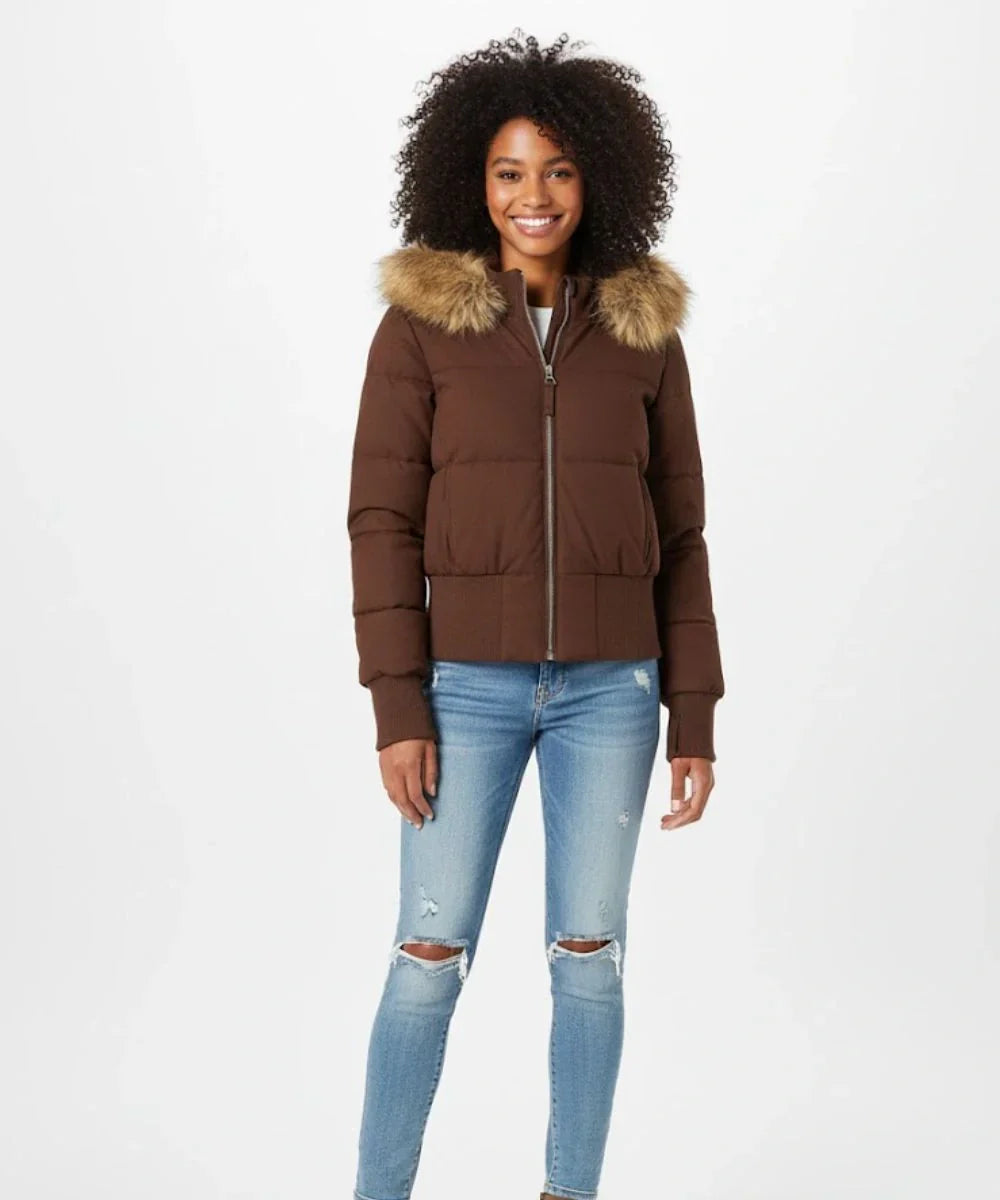 Cozy Quilted Hooded Winter Jacket