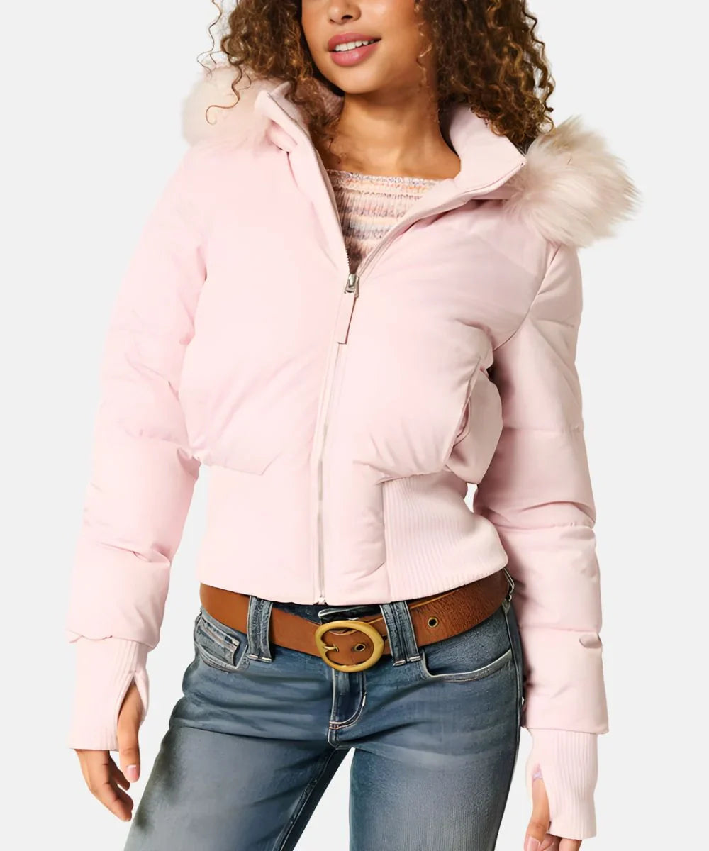 Cozy Quilted Hooded Winter Jacket