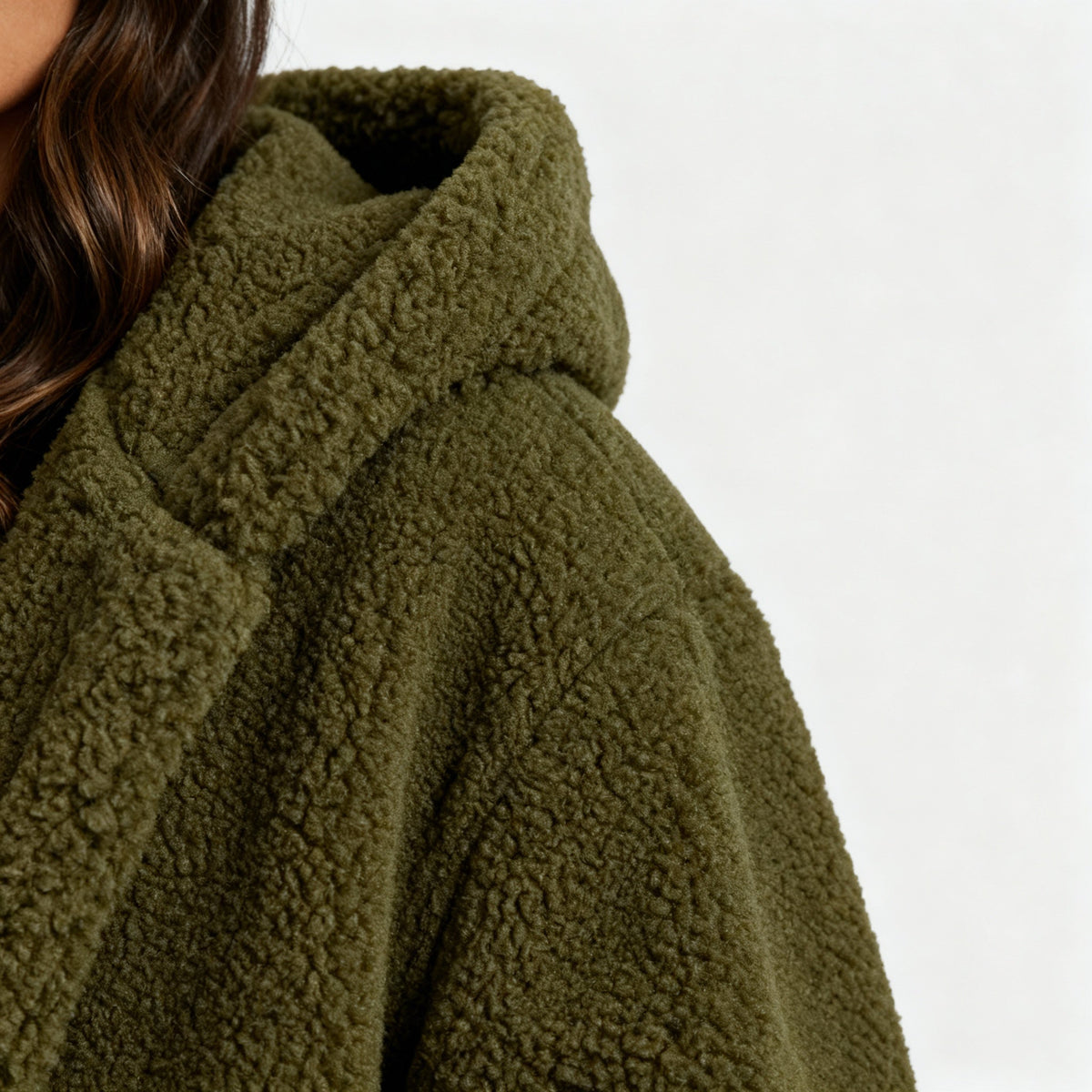 Cozy Hooded Longline Coat