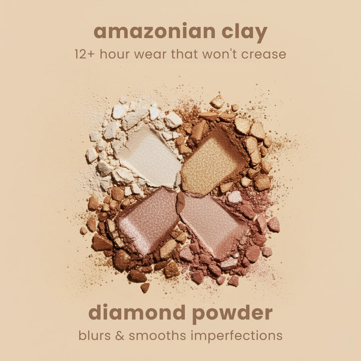 Glow Draped Highlight & Blush Palette – Four Dreamy Shades for a Fresh, Radiant Glow