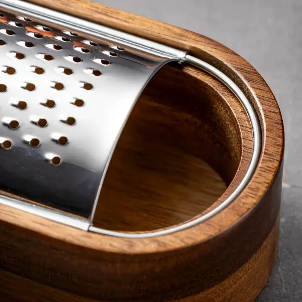 Cheese Grater with Wooden Handle