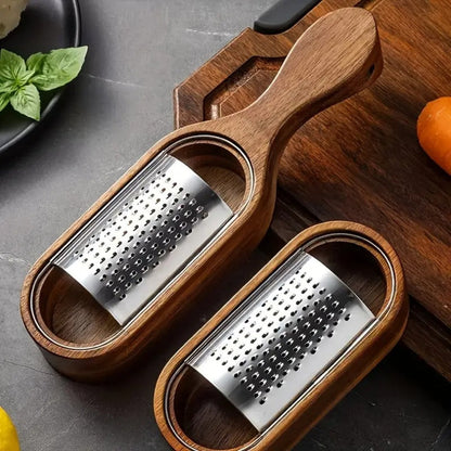 Cheese Grater with Wooden Handle