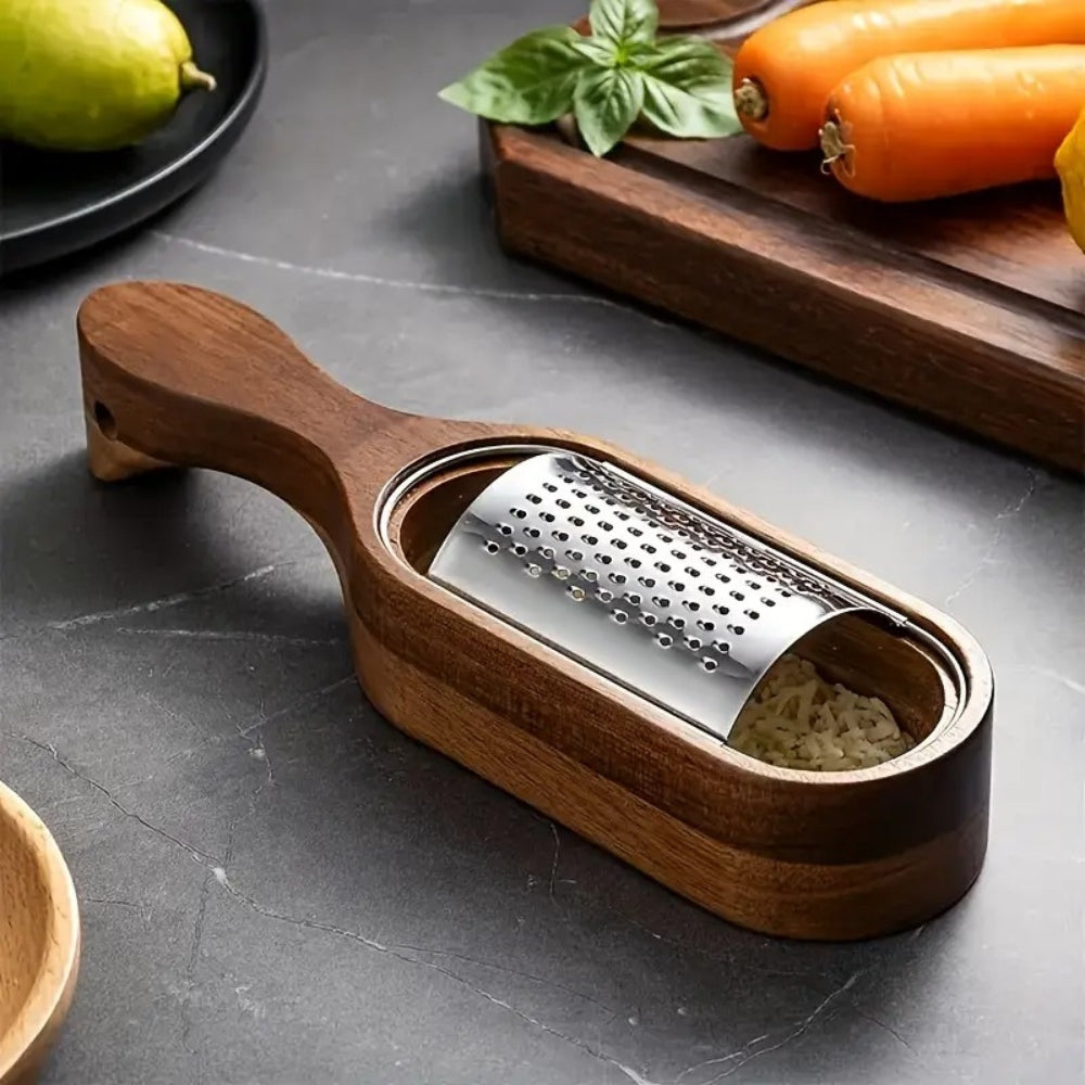 Cheese Grater with Wooden Handle