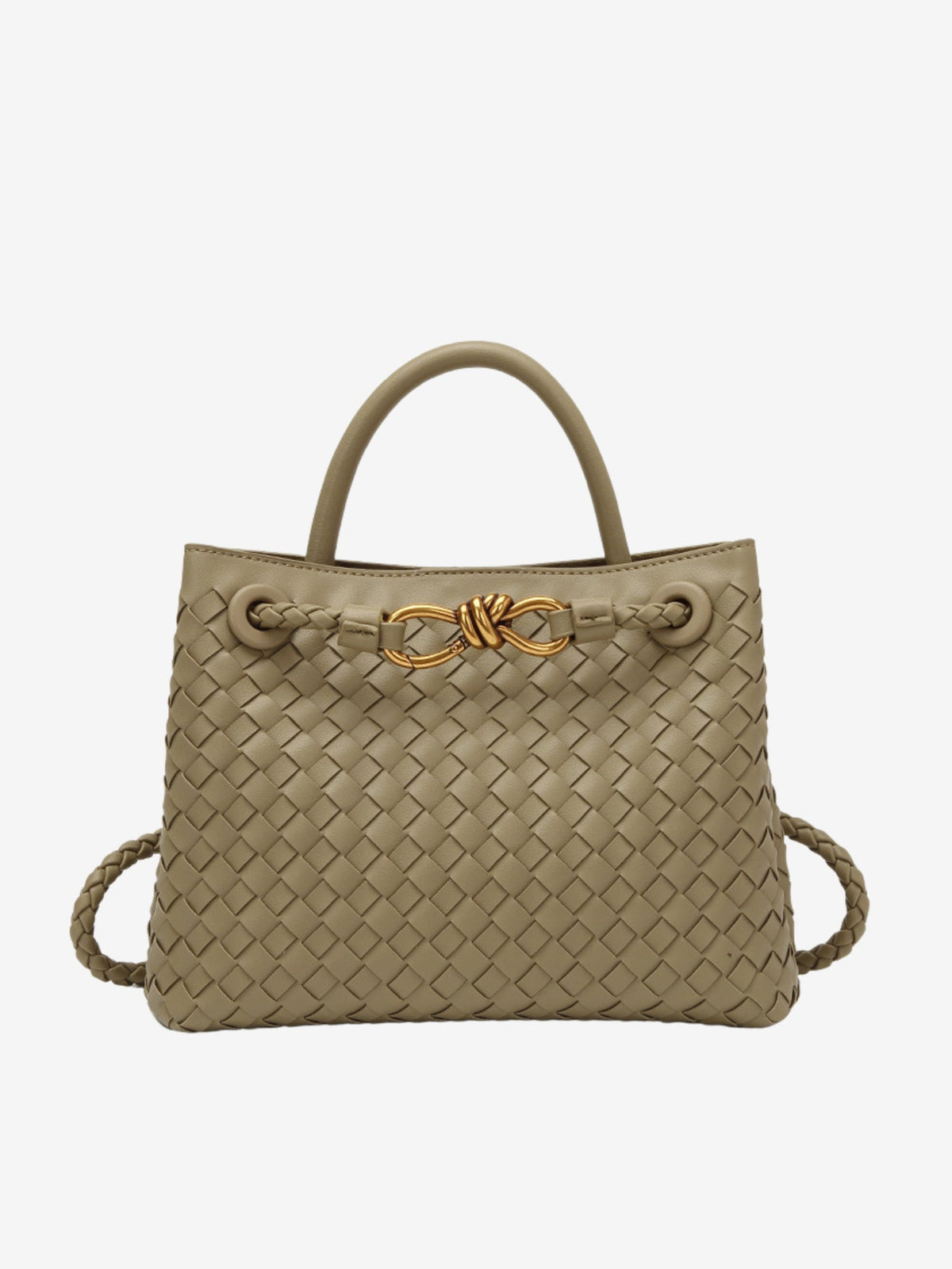 Woven Handbag Small – Compact and Elegant Braided Bag